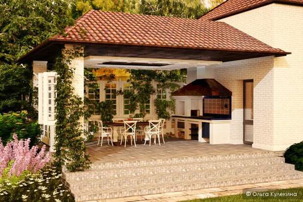Барбекю в гостевом домике-SPA Барбекю в гостевом домике-SPA