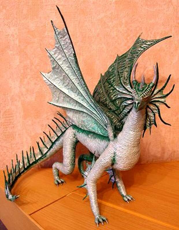 дракон из бумаги своими руками