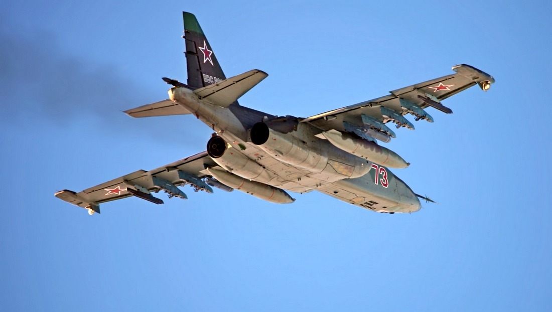 Су-25 берут курс на Латакию?