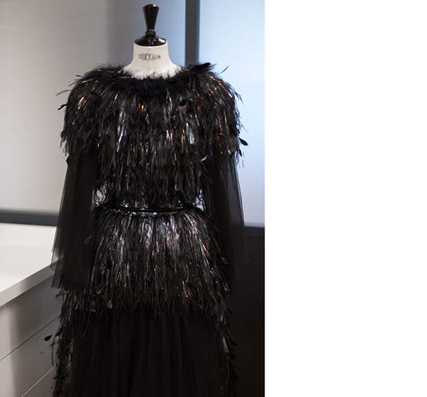 Наряд Maison Lemarié для весенней коллекции Chanel Haute Couture 2014 года © lejournalflou.com