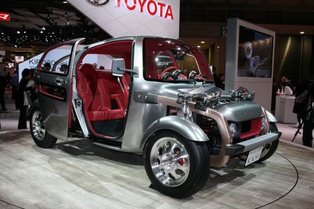 Компания Тойота представила странный концепт Kikai KIKAI, toyota, концепт, концепт-кар
