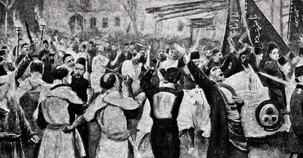 Праздник Мохаррема (Шахсей-Вахсей) в Константинополе. 