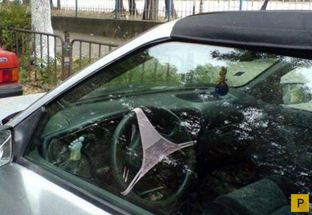 Забавные моменты, связанные с автомобилями (40 фото)