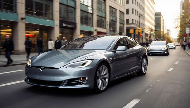 Tesla пересекла Америку, управляемая только FSD