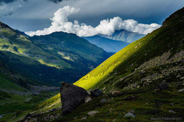 Озеро Семицветное на Кавказе Озеро Семицветное на Кавказе