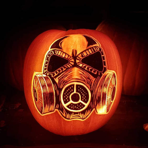 Резные тыквы от художника PumpkinFreak