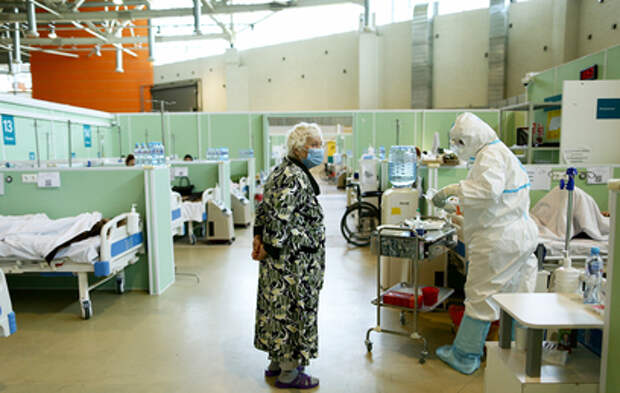 В России госпитализированы еще 18632 человека с коронавирусом