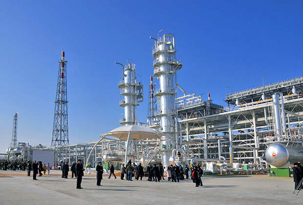 Церемония ввода в эксплуатацию газопровода Туркменистан — Узбекистан — Казахстан — Китай