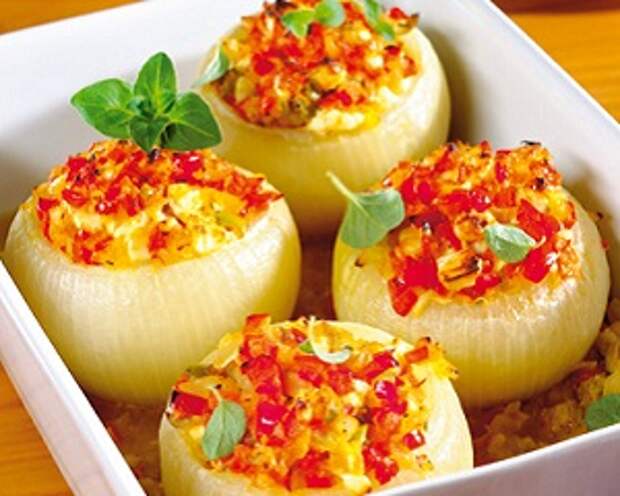 Фаршированный лук