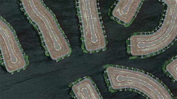 27. Пустые участки под строительство домов в Калифорнии, США google earth, земля, фото