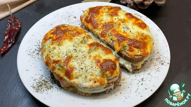 Бутерброд с соусом тартар