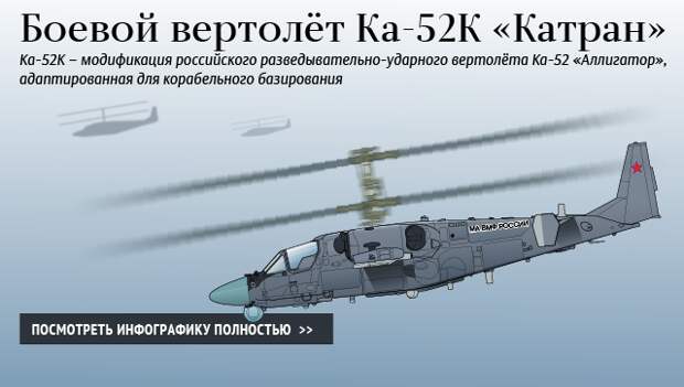 Вертолет Ка-52К Катран