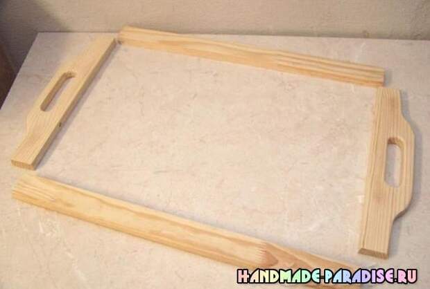 Деревянный поднос своими руками (7)