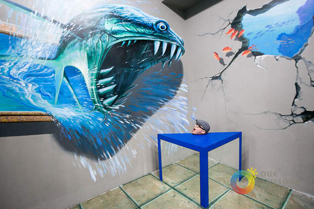 Музей 3D-искусства в Маниле искусство, музей, филиппины