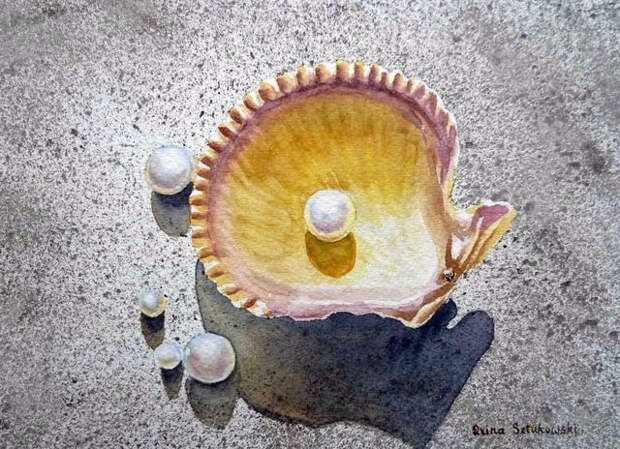 Sea Shell и жемчуг (640x464, 309Kb)