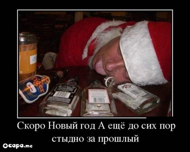 Подборка новогодних демотиваторов