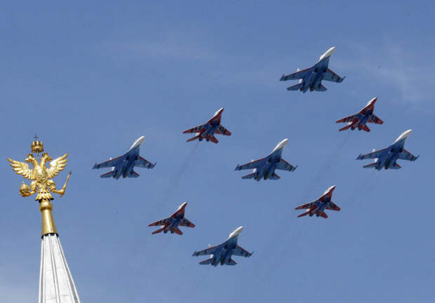 Всепогодные истребители четвёртого поколения Су-27 и МиГ-29