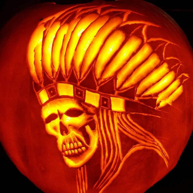 Резные тыквы от художника PumpkinFreak