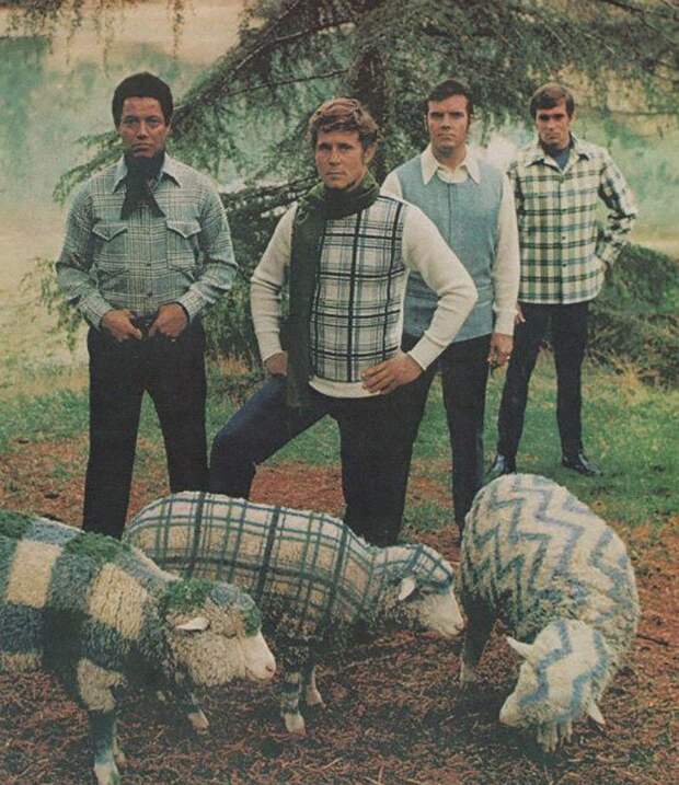 мужская мода 1970-х