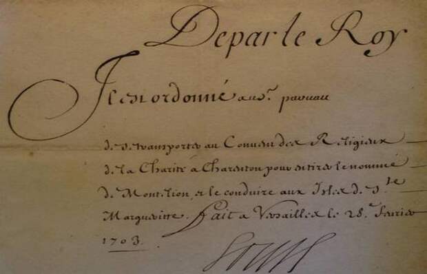 Lettre de cachet. Lettre de cachet.