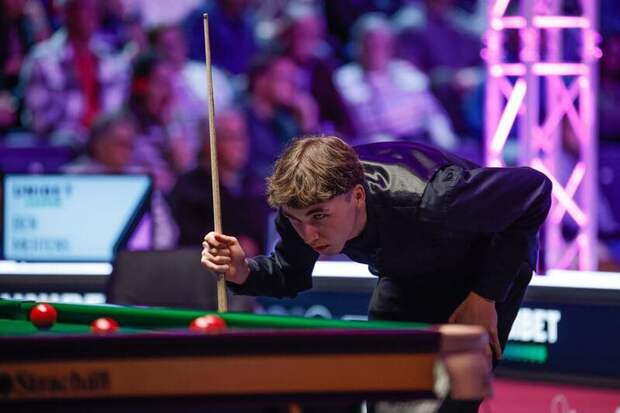 Бен Мертенс выиграл у Хиггинса всего один фрейм (фото: WST)