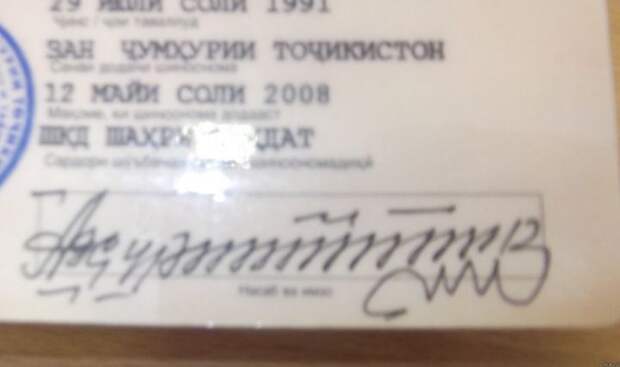 самые странные и смешные подписи в документах