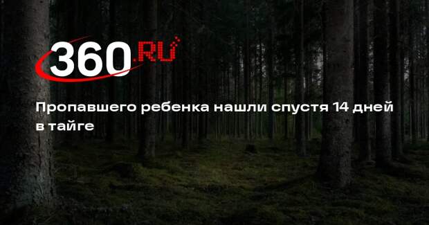 СК: в Приморском крае ребенок около двух недель выживал один в тайге