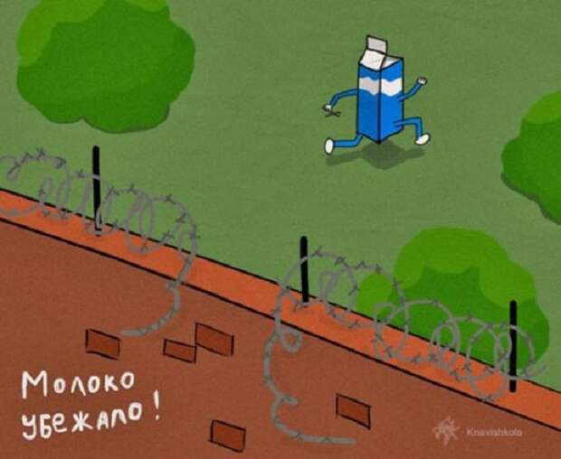 25 зарисовок о том, что было бы, если бы мы воспринимали всё в буквальном смысле слова, смысл