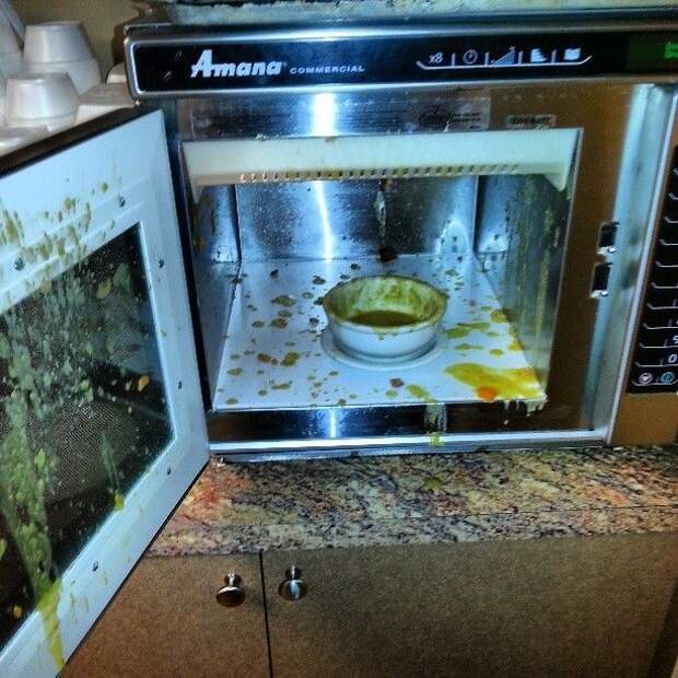 микроволновка неудачи провал, Microwave fail 