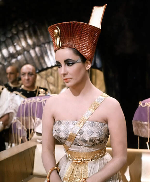 Элизабет Тейлор (Elizabeth Taylor) на съемках фильма «Клеопатра» (Cleopatra) (1963), фото 4