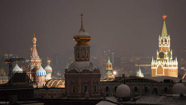 Вид на Москву