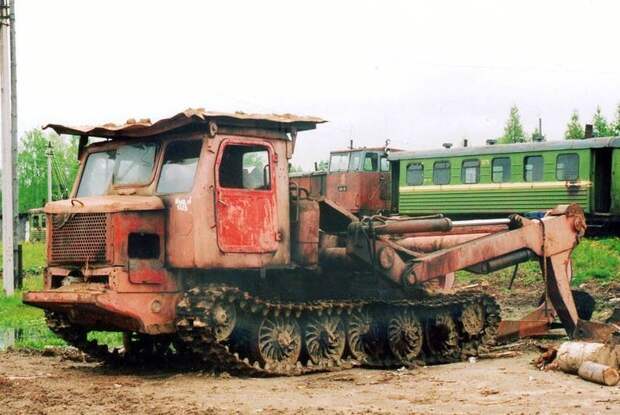 Алтайский трактор ТТ-4-02 СССР, вездеходы, советская техника, спецтехника