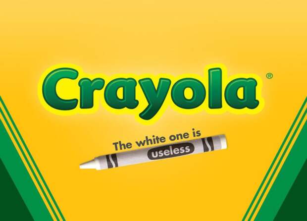 честные слоганы известных брендов crayola