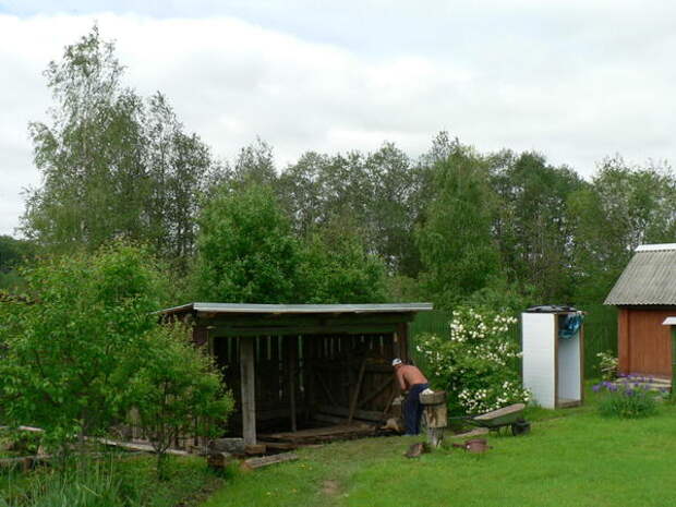 сарай для дров прежний сарай для дров прежний