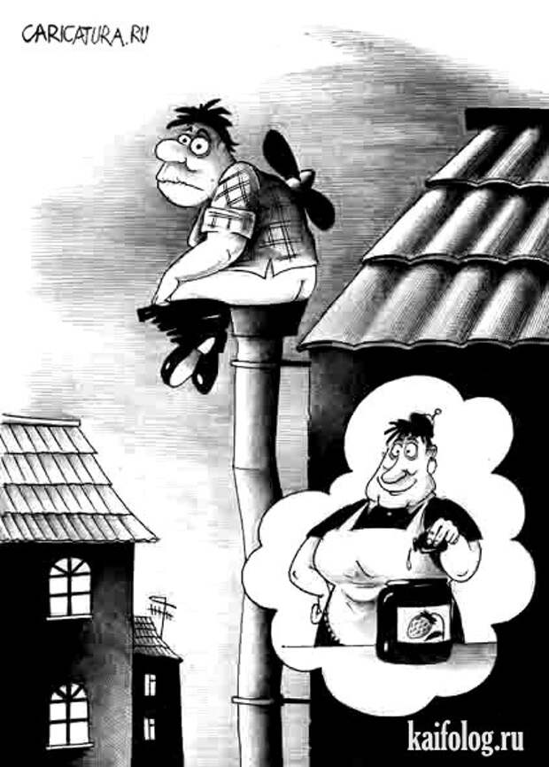 Прикольные карикатуры (52 картинки)