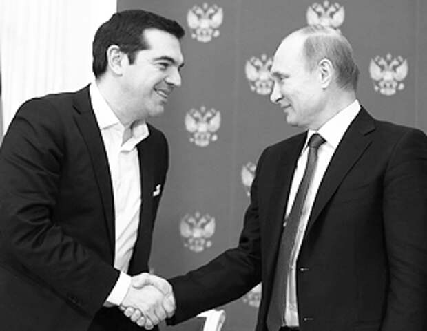 Алексис Ципрас и Владимир Путин обсудили статус Греции как транзитера российского газа