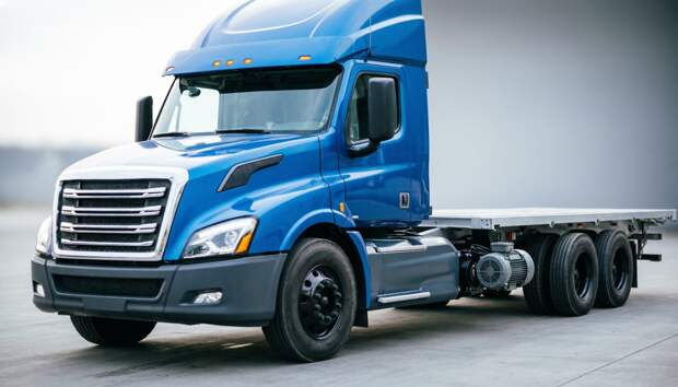 Электрическая ось делает грузовики экономичными и экологичными