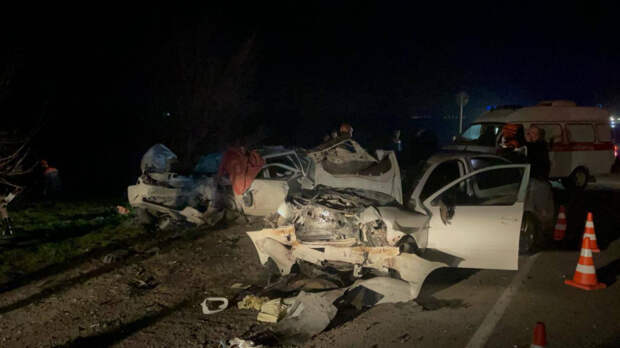 Авария в Тихорецком районе: водитель скончался на месте