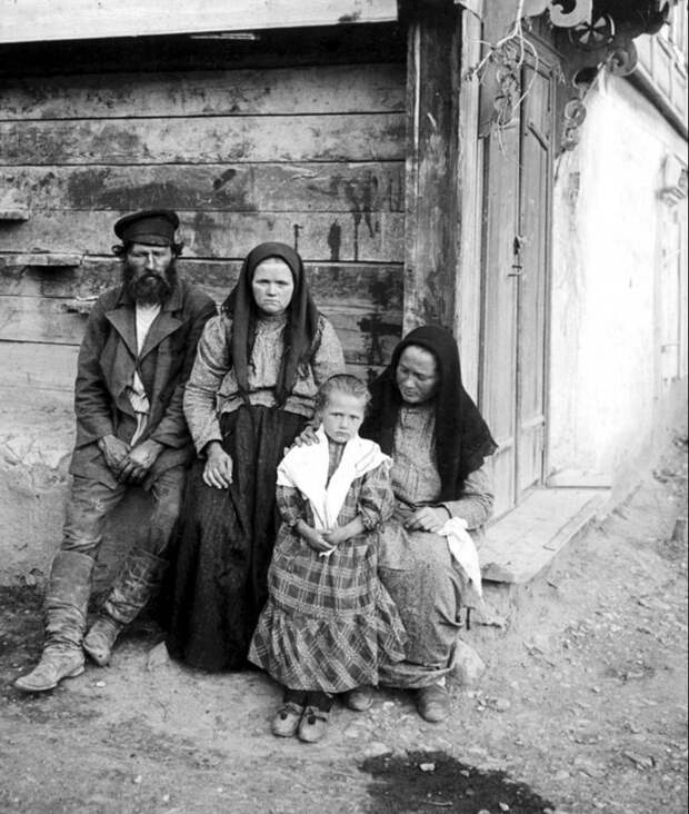 Дореволюционная Россия на фотографиях. Крестьянский быт Заволжья