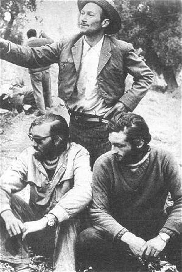 Паррадо, Канесса и пастух Серхио Каталан. Источник: wikipedia.org