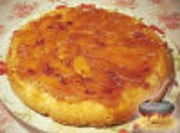 Фото к рецепту: Тарт "Татен" (Tarte Tatin) (французский яблочный пирог)