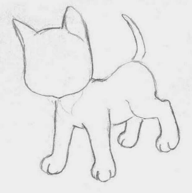 Коты легких делают. Рисунок кошки для срисовки. Картинки для рисования легкие. Легкие рисунки для срисовывания. Простые рисунки для срисовки.