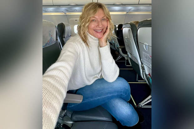 Телеведущая Наталья Стефаненко сообщила, что прилетела в Россию