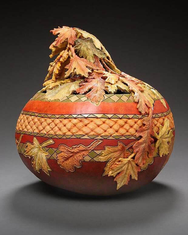 pumpkin04 Шедевры из тыквы от Мэрилин Сандерлэнд