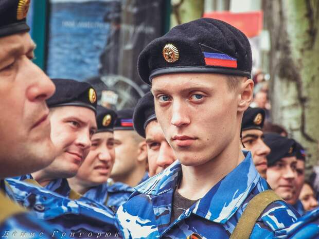 Парад победы в Донецке 9.05.2015.  день победы, донбасс, новоросия