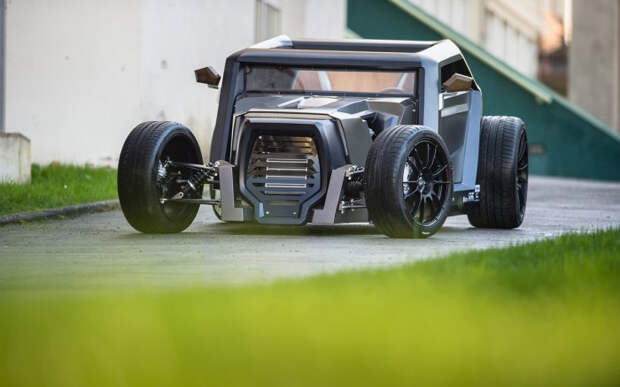 Французская студия «ESPERA Sbarro Montbeliard» представила свой новый концепт-кар Sbarro Eight HOTROD (15 фото) Новый концепт-кар Sbarro Eight HOTROD