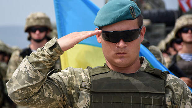 Украинский военный. Архивное фото