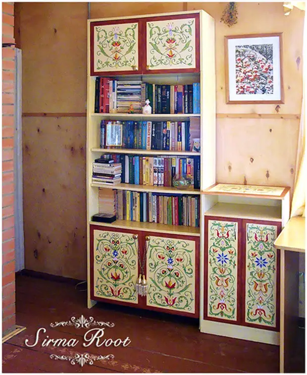 Как расписать мебель акриловыми красками - Сам себе мастер - 22 октября ...