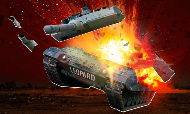 «Почему танки сгорели?»: ВСУ поставили крест на Leopard