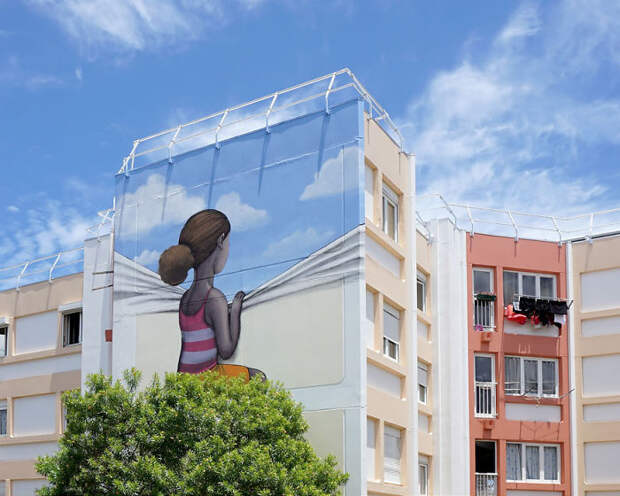 Street Art By Seth Globepainter